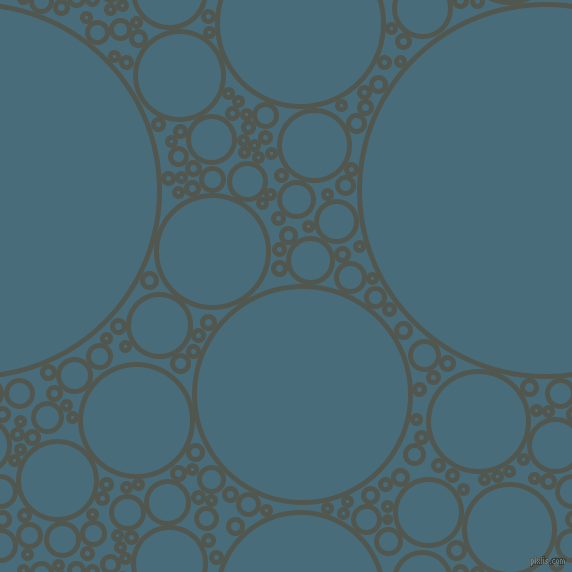 bubbles, circles, sponge, big, medium, small, 5 pixel line width, Battleship Grey and Bismark circles bubbles sponge soap seamless tileable