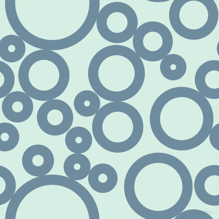 bubbles, circles, sponge, big, medium, small, 33 pixel line width, Bermuda Grey and White Ice circles bubbles sponge soap seamless tileable