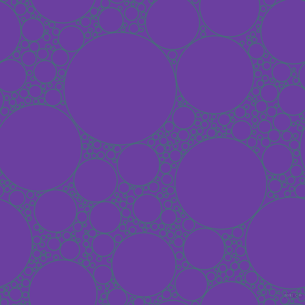 bubbles, circles, sponge, big, medium, small, 2 pixel line width, Bismark and Royal Purple circles bubbles sponge soap seamless tileable