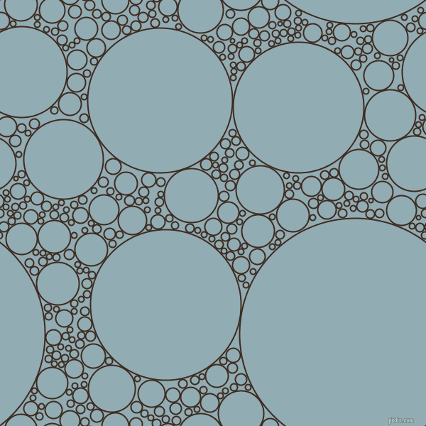 bubbles, circles, sponge, big, medium, small, 2 pixel line width, Bistre and Botticelli circles bubbles sponge soap seamless tileable