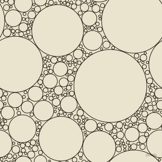 bubbles, circles, sponge, big, medium, small, 2 pixel line width, Black Magic and Orange White circles bubbles sponge soap seamless tileable