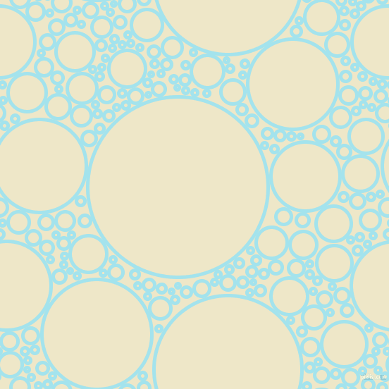 bubbles, circles, sponge, big, medium, small, 5 pixel line width, Blizzard Blue and Scotch Mist circles bubbles sponge soap seamless tileable