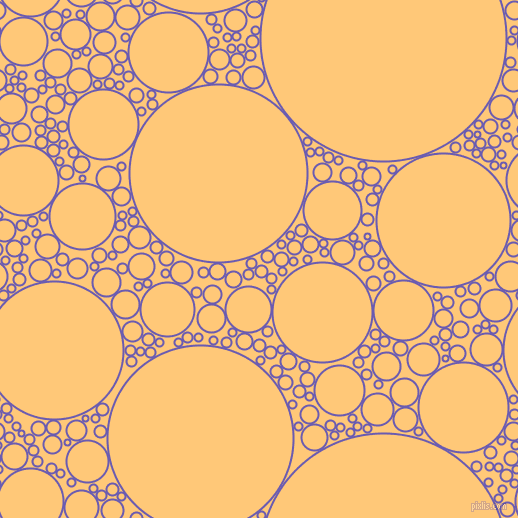 bubbles, circles, sponge, big, medium, small, 2 pixel line width, Blue Marguerite and Chardonnay circles bubbles sponge soap seamless tileable