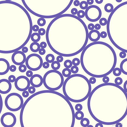 bubbles, circles, sponge, big, medium, small, 9 pixel line width, Blue Marguerite and Ivory circles bubbles sponge soap seamless tileable