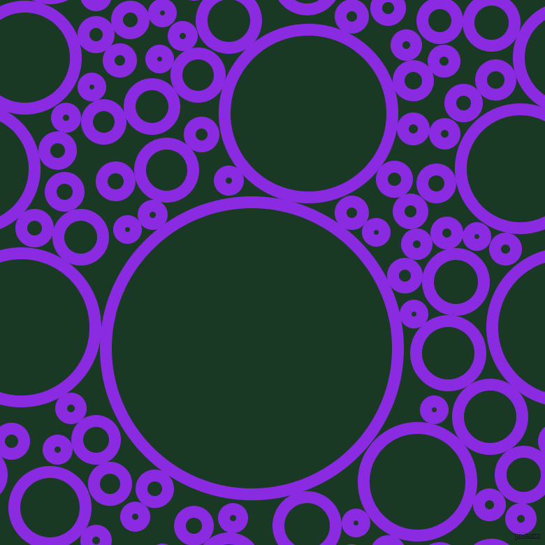 bubbles, circles, sponge, big, medium, small, 17 pixel line width, Blue Violet and Deep Fir circles bubbles sponge soap seamless tileable