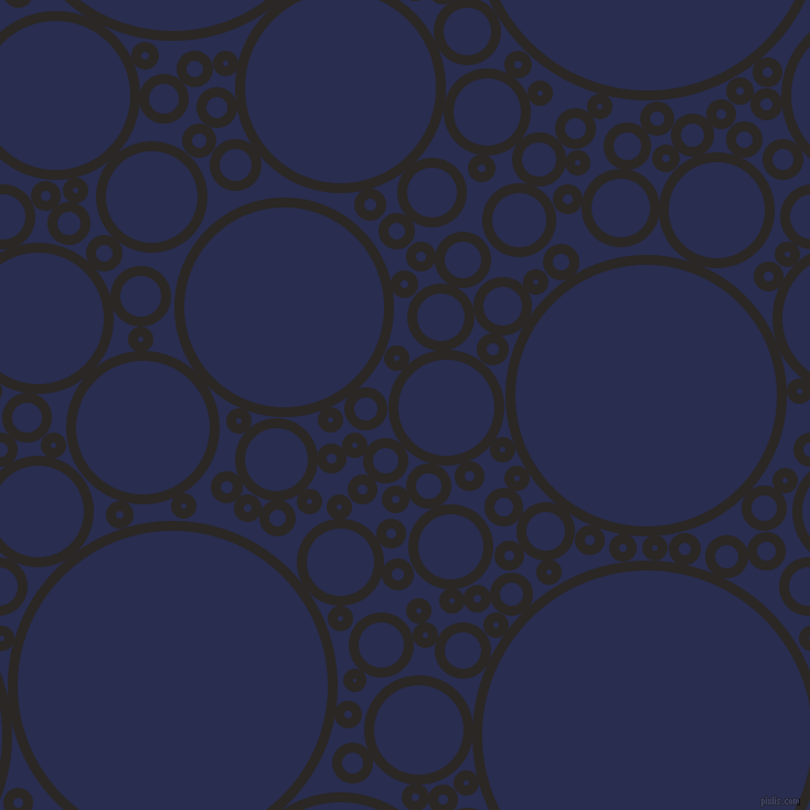 bubbles, circles, sponge, big, medium, small, 9 pixel line width, Bokara Grey and Lucky Point circles bubbles sponge soap seamless tileable