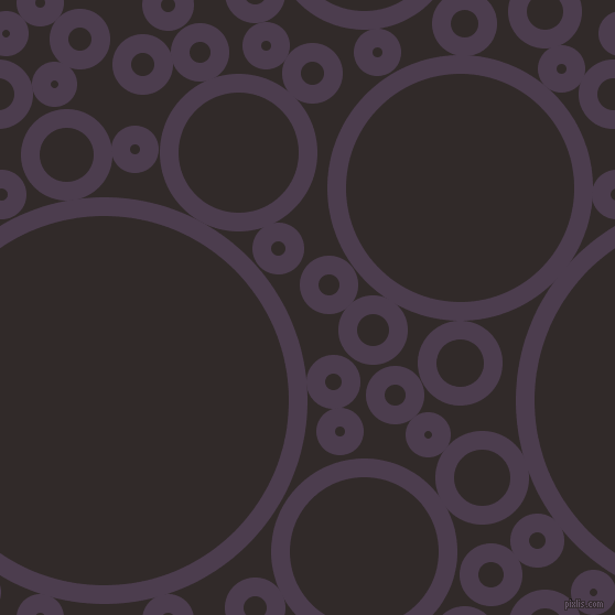 bubbles, circles, sponge, big, medium, small, 17 pixel line width, Bossanova and Livid Brown circles bubbles sponge soap seamless tileable