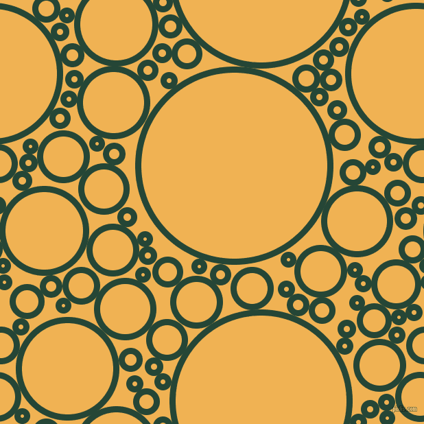 bubbles, circles, sponge, big, medium, small, 9 pixel line width, Bottle Green and Casablanca circles bubbles sponge soap seamless tileable