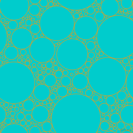 bubbles, circles, sponge, big, medium, small, 2 pixel line width, Brass and Robin