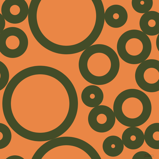 bubbles, circles, sponge, big, medium, small, 33 pixel line width, Bronzetone and Flamenco circles bubbles sponge soap seamless tileable