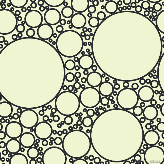 bubbles, circles, sponge, big, medium, small, 5 pixel line width, Bunker and Rice Flower circles bubbles sponge soap seamless tileable