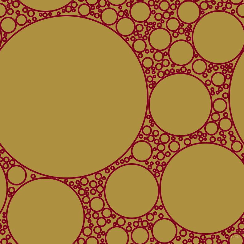 bubbles, circles, sponge, big, medium, small, 5 pixel line width, Burgundy and Turmeric circles bubbles sponge soap seamless tileable