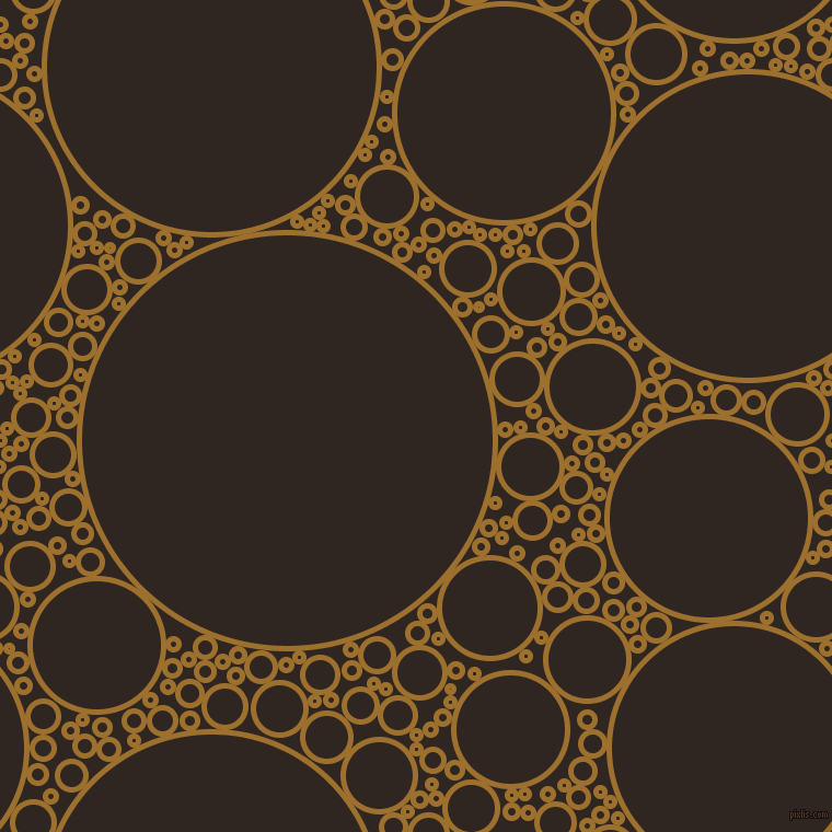 bubbles, circles, sponge, big, medium, small, 5 pixel line width, Buttered Rum and Wood Bark circles bubbles sponge soap seamless tileable