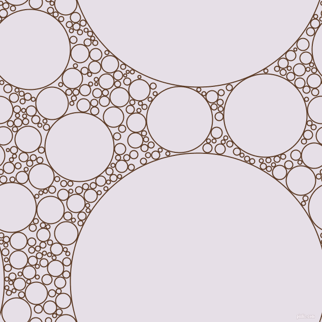 bubbles, circles, sponge, big, medium, small, 2 pixel line width, Carnaby Tan and Selago circles bubbles sponge soap seamless tileable