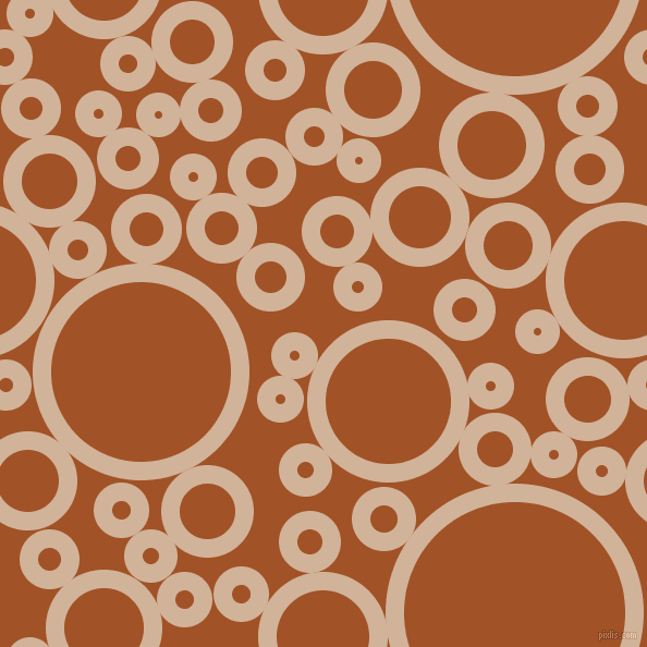 bubbles, circles, sponge, big, medium, small, 17 pixel line width, Cashmere and Rich Gold circles bubbles sponge soap seamless tileable