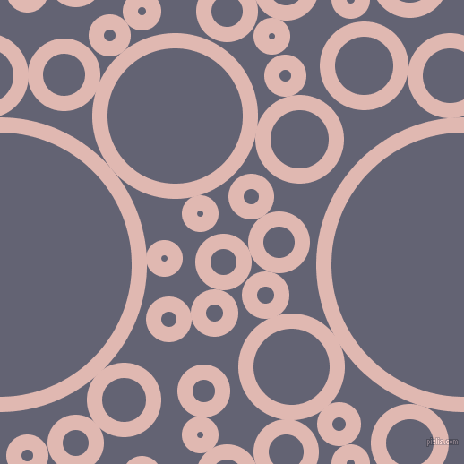 bubbles, circles, sponge, big, medium, small, 17 pixel line width, Cavern Pink and Comet circles bubbles sponge soap seamless tileable