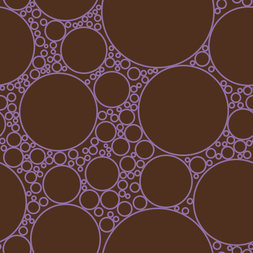 bubbles, circles, sponge, big, medium, small, 3 pixel line width, Ce Soir and Indian Tan circles bubbles sponge soap seamless tileable