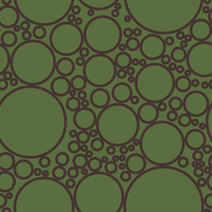 bubbles, circles, sponge, big, medium, small, 9 pixel line width, Cedar and Chalet Green circles bubbles sponge soap seamless tileable
