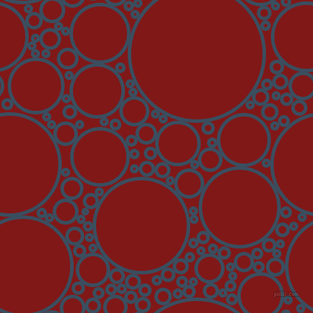 bubbles, circles, sponge, big, medium, small, 5 pixel line width, Cello and Falu Red circles bubbles sponge soap seamless tileable