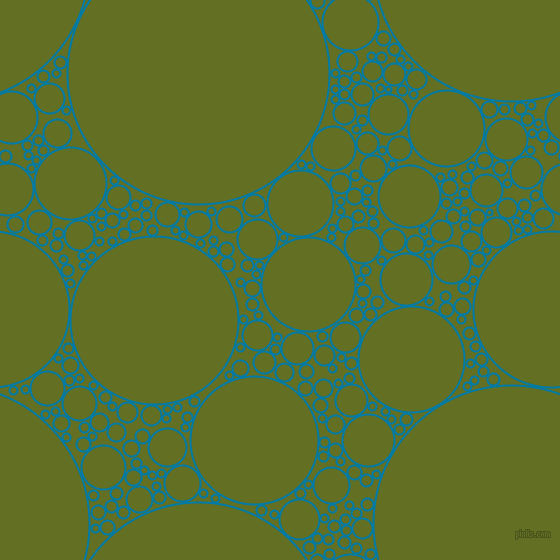 bubbles, circles, sponge, big, medium, small, 2 pixel line width, Cerulean and Fiji Green circles bubbles sponge soap seamless tileable