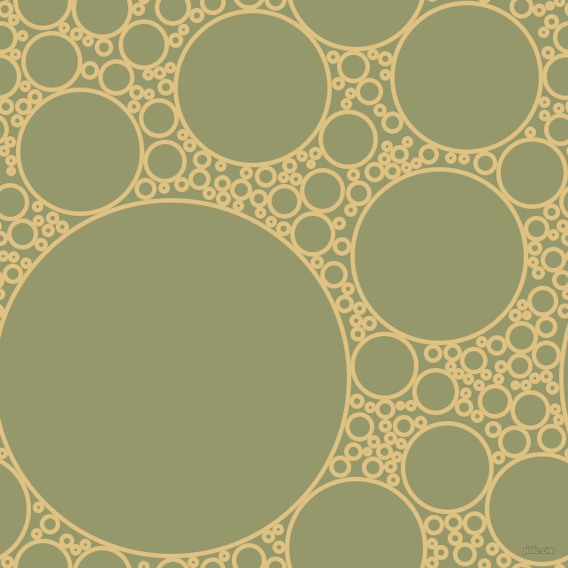 bubbles, circles, sponge, big, medium, small, 5 pixel line width, Chalky and Avocado circles bubbles sponge soap seamless tileable
