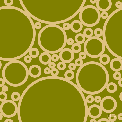 bubbles, circles, sponge, big, medium, small, 9 pixel line width, Chalky and Olive circles bubbles sponge soap seamless tileable