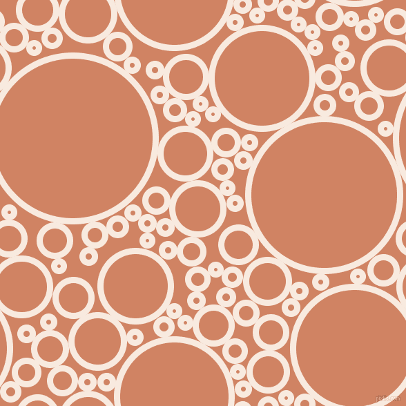 bubbles, circles, sponge, big, medium, small, 9 pixel line width, Chardon and Burning Sand circles bubbles sponge soap seamless tileable