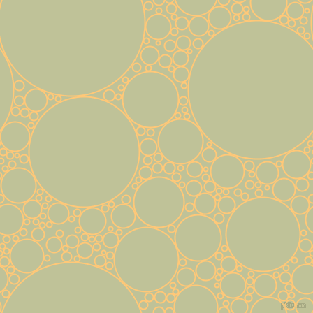bubbles, circles, sponge, big, medium, small, 2 pixel line width, Chardonnay and Green Mist circles bubbles sponge soap seamless tileable