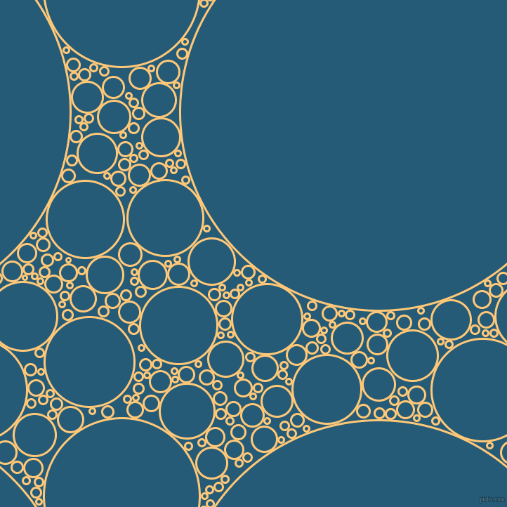 bubbles, circles, sponge, big, medium, small, 3 pixel line width, Chardonnay and Orient circles bubbles sponge soap seamless tileable