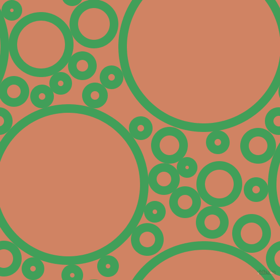 bubbles, circles, sponge, big, medium, small, 17 pixel line width, Chateau Green and Burning Sand circles bubbles sponge soap seamless tileable