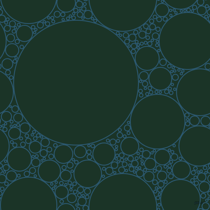 bubbles, circles, sponge, big, medium, small, 3 pixel line width, Chathams Blue and Cardin Green circles bubbles sponge soap seamless tileable