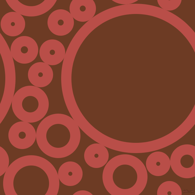 bubbles, circles, sponge, big, medium, small, 33 pixel line width, Chestnut and New Amber circles bubbles sponge soap seamless tileable