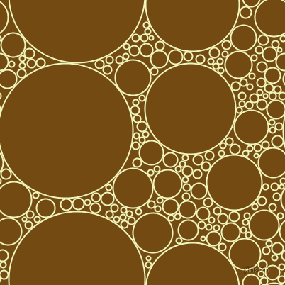 bubbles, circles, sponge, big, medium, small, 2 pixel line width, Chiffon and Raw Umber circles bubbles sponge soap seamless tileable