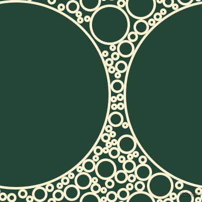 bubbles, circles, sponge, big, medium, small, 5 pixel line width, China Ivory and Bottle Green circles bubbles sponge soap seamless tileable