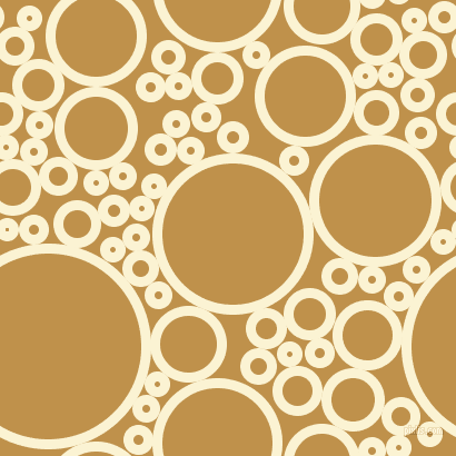 bubbles, circles, sponge, big, medium, small, 9 pixel line width, China Ivory and Tussock circles bubbles sponge soap seamless tileable