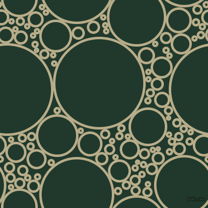 bubbles, circles, sponge, big, medium, small, 5 pixel line width, Chino and Palm Green circles bubbles sponge soap seamless tileable