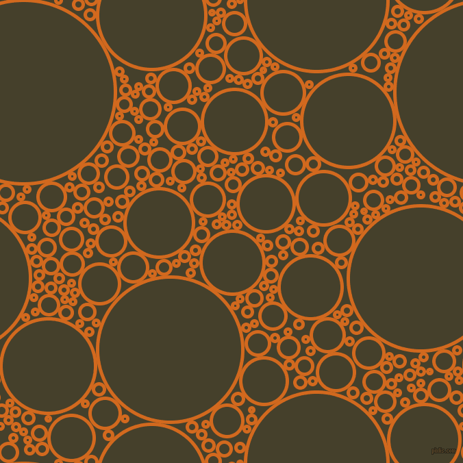 bubbles, circles, sponge, big, medium, small, 5 pixel line width, Chocolate and Woodrush circles bubbles sponge soap seamless tileable