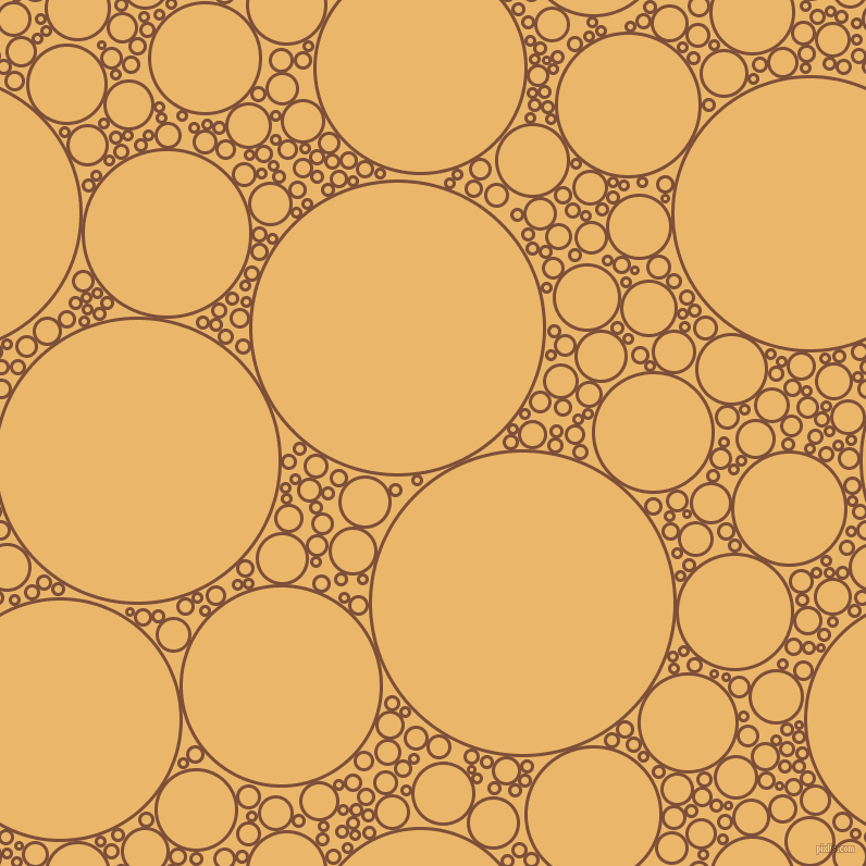 bubbles, circles, sponge, big, medium, small, 3 pixel line width, Cigar and Harvest Gold circles bubbles sponge soap seamless tileable