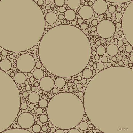 bubbles, circles, sponge, big, medium, small, 2 pixel line width, Cioccolato and Pavlova circles bubbles sponge soap seamless tileable