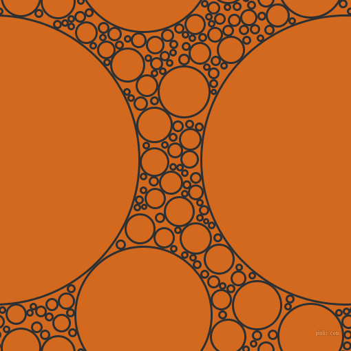 bubbles, circles, sponge, big, medium, small, 3 pixel line width, Cod Grey and Chocolate circles bubbles sponge soap seamless tileable