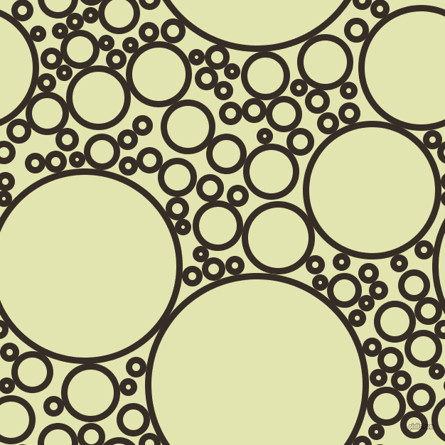 bubbles, circles, sponge, big, medium, small, 9 pixel line width, Coffee Bean and Tusk circles bubbles sponge soap seamless tileable