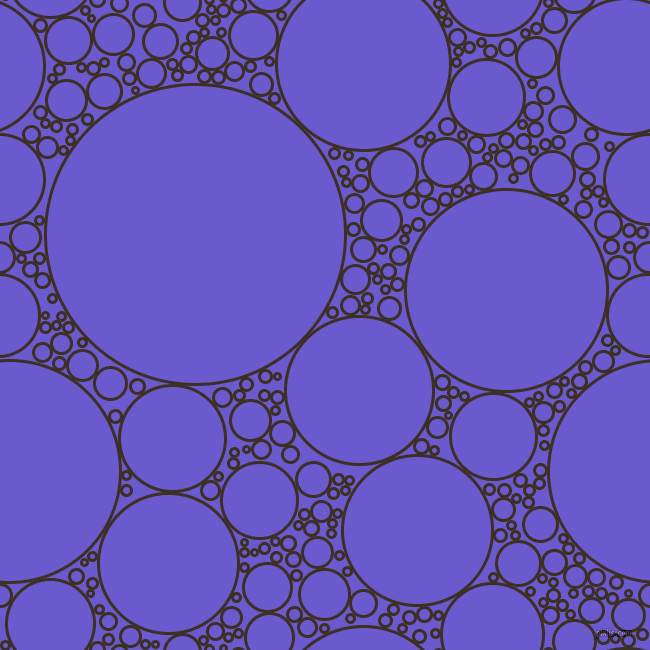 bubbles, circles, sponge, big, medium, small, 3 pixel line width, Cola and Slate Blue circles bubbles sponge soap seamless tileable