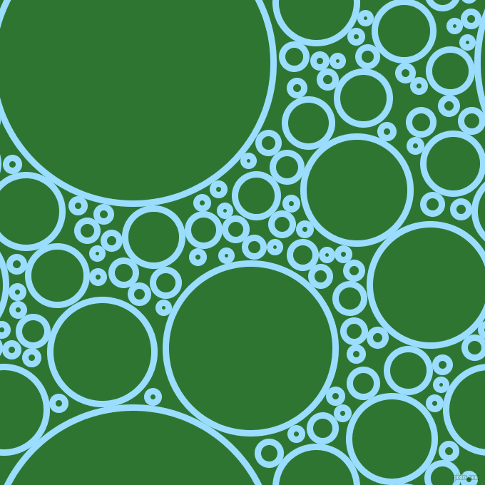 bubbles, circles, sponge, big, medium, small, 9 pixel line width, Columbia Blue and Japanese Laurel circles bubbles sponge soap seamless tileable