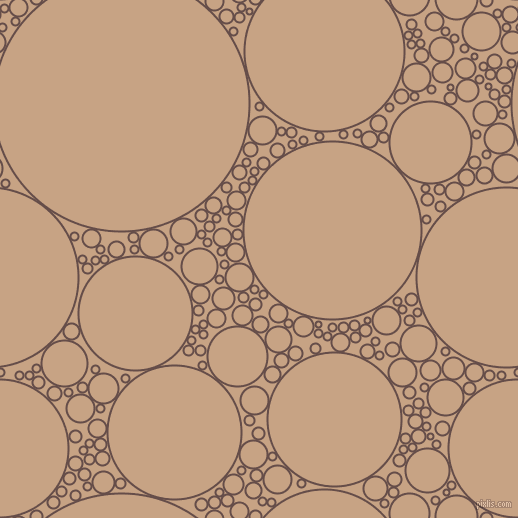 bubbles, circles, sponge, big, medium, small, 2 pixel line width, Congo Brown and Rodeo Dust circles bubbles sponge soap seamless tileable