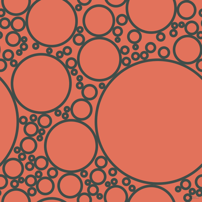 bubbles, circles, sponge, big, medium, small, 9 pixel line width, Corduroy and Terra Cotta circles bubbles sponge soap seamless tileable