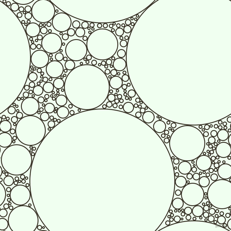 bubbles, circles, sponge, big, medium, small, 3 pixel line width, Creole and Honeydew circles bubbles sponge soap seamless tileable