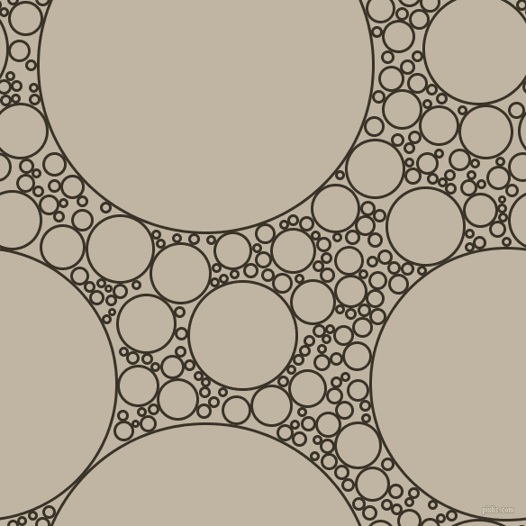 bubbles, circles, sponge, big, medium, small, 3 pixel line width, Creole and Tea circles bubbles sponge soap seamless tileable