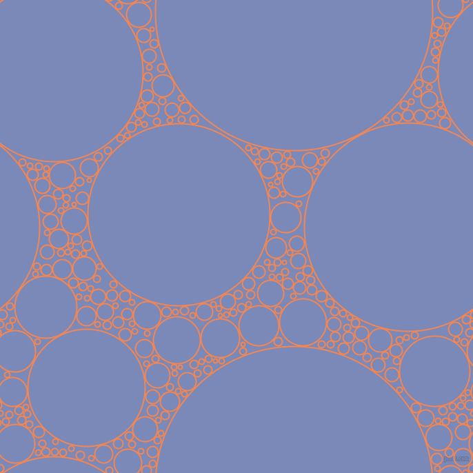bubbles, circles, sponge, big, medium, small, 2 pixel line width, Crusta and Wild Blue Yonder circles bubbles sponge soap seamless tileable