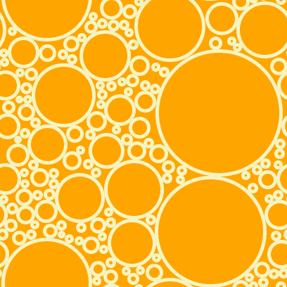 bubbles, circles, sponge, big, medium, small, 5 pixel line width, Cumulus and Orange circles bubbles sponge soap seamless tileable