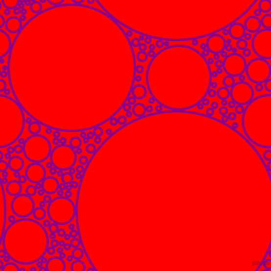 bubbles, circles, sponge, big, medium, small, 5 pixel line width, Dark Magenta and Red circles bubbles sponge soap seamless tileable